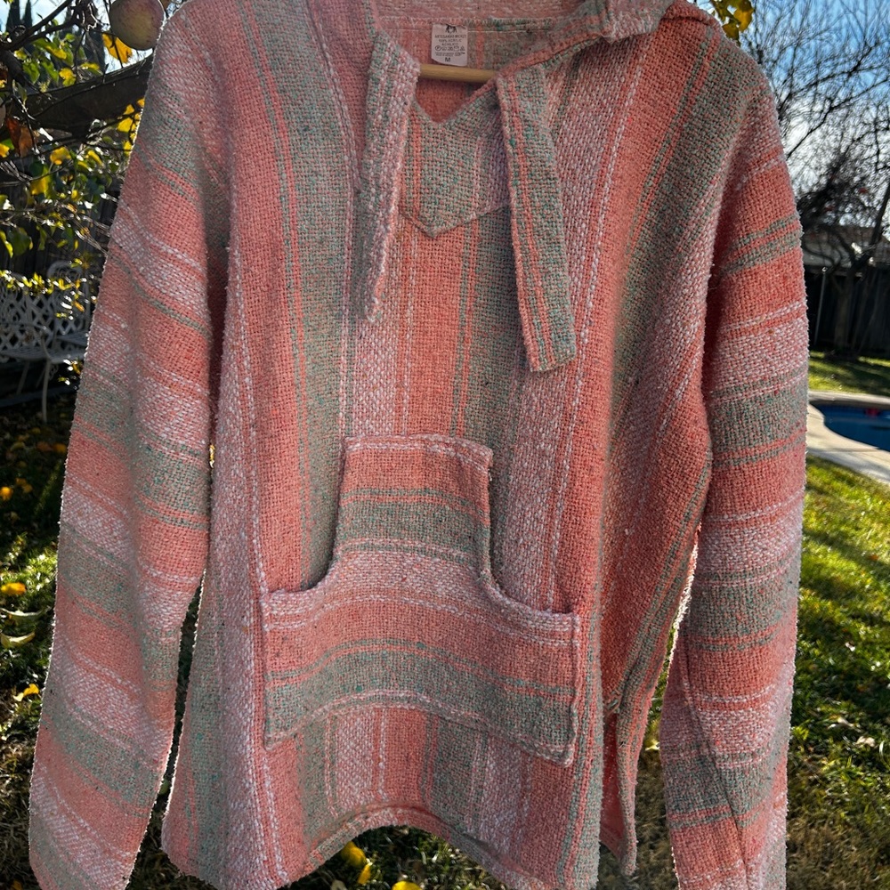 Woven hoodie